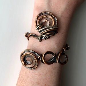 Artisan Spiral Wrap Bracklet